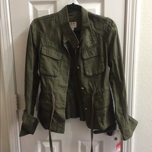 Brand new army green cargo jacket